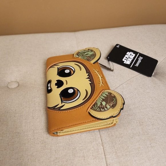 Loungefly Star Wars Wicket W. Warrick Ewok Cosplay Wallet NEW - Picture 6 of 12
